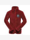 ALPINE PRO Dječji sweatshirt supratherm ALPINE PRO FERADO merlot