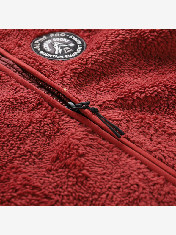 ALPINE PRO Dječji sweatshirt supratherm ALPINE PRO FERADO merlot