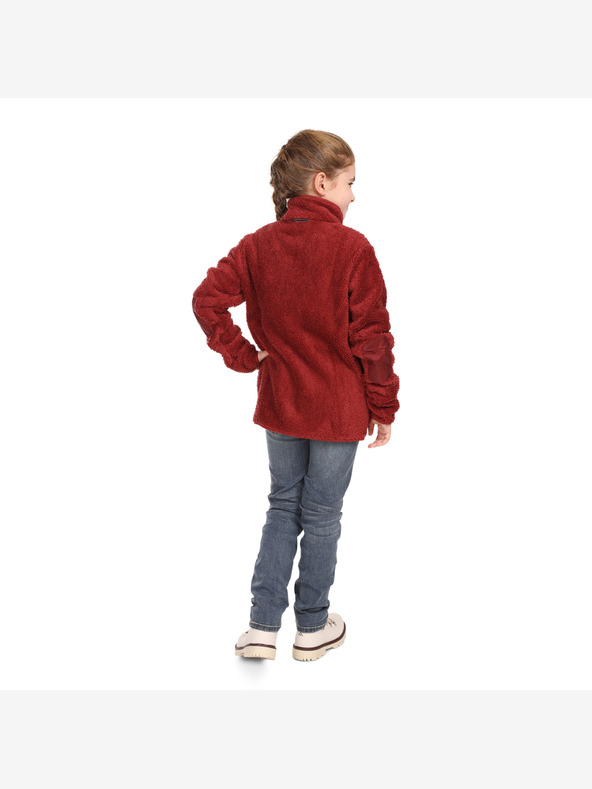 ALPINE PRO Dječji sweatshirt supratherm ALPINE PRO FERADO merlot