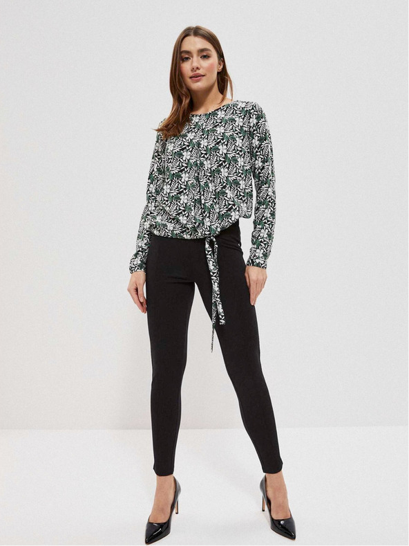 Moodo Moodo jednobojna košulja od viskoze