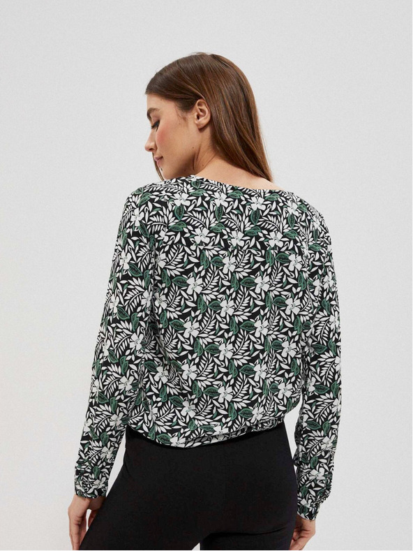 Moodo Moodo jednobojna košulja od viskoze