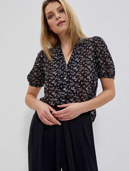 Moodo Moodo bluza od viskoze s resama