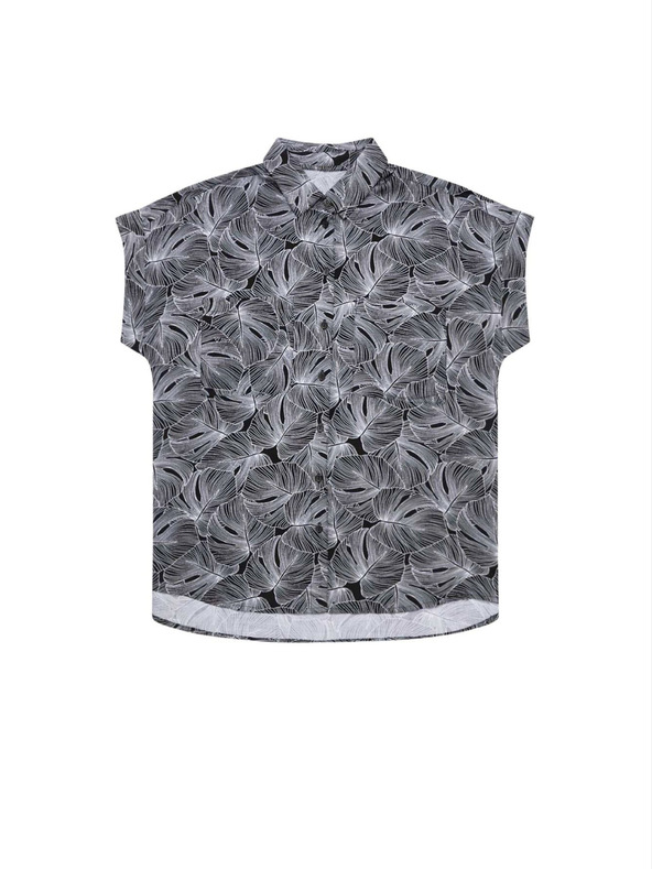 Moodo Moodo bluza s rukavima na volane