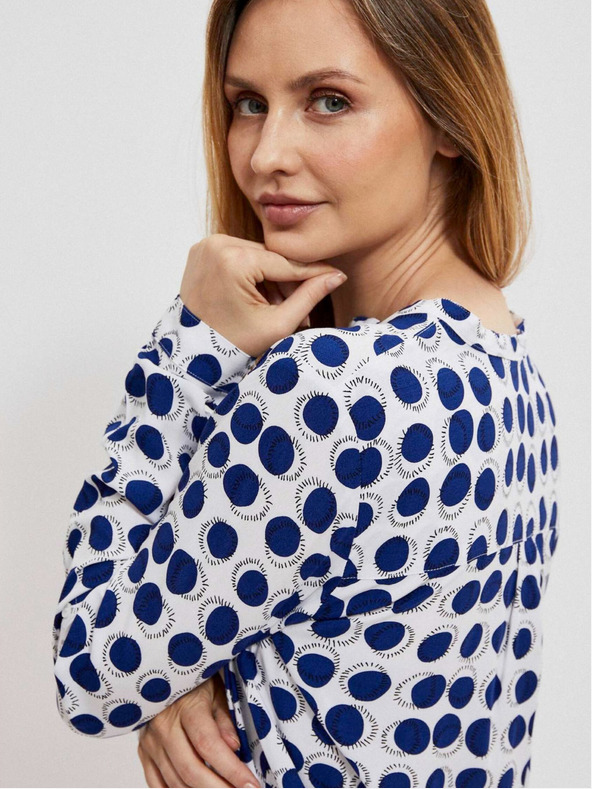 Moodo Moodo bluza s uzorkom