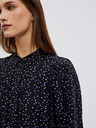 Moodo Crna ženska Moodo bluza s uzorkom