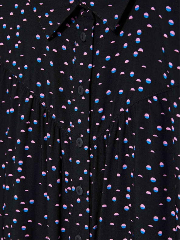 Moodo Crna ženska Moodo bluza s uzorkom