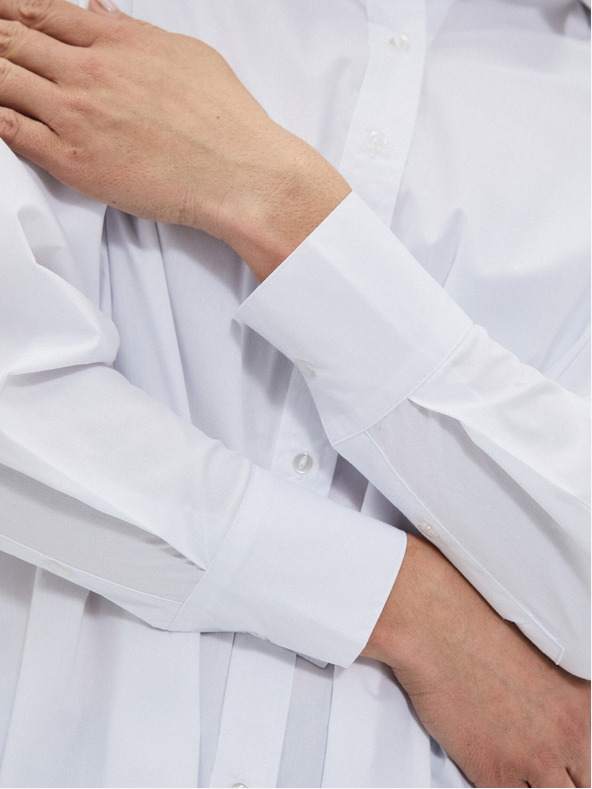 Moodo Moodo bijela ženska košulja