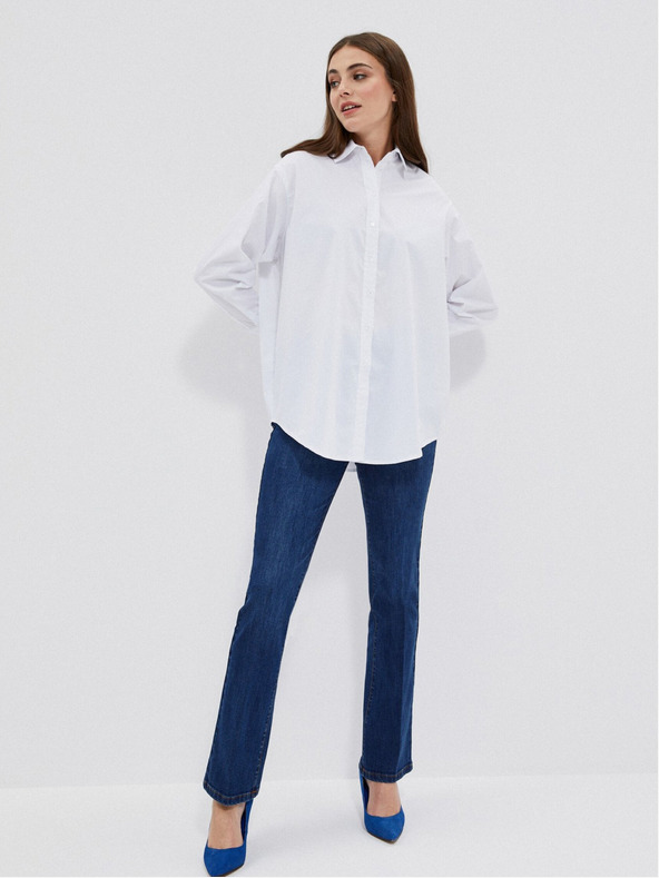 Moodo Moodo bijela ženska košulja