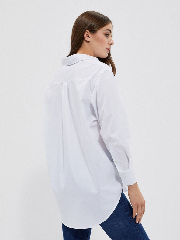 Moodo Moodo bijela ženska košulja