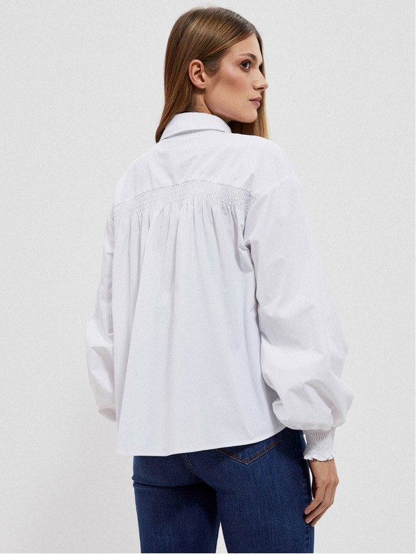 Moodo Moodo bijela ženska košulja