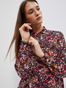 Moodo Moodo roza i crna ženska košulja s uzorkom
