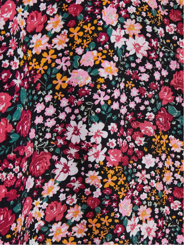 Moodo Moodo roza i crna ženska košulja s uzorkom