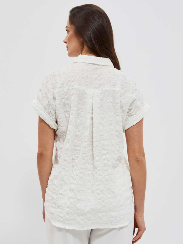 Moodo Bijela ženska Moodo bluza