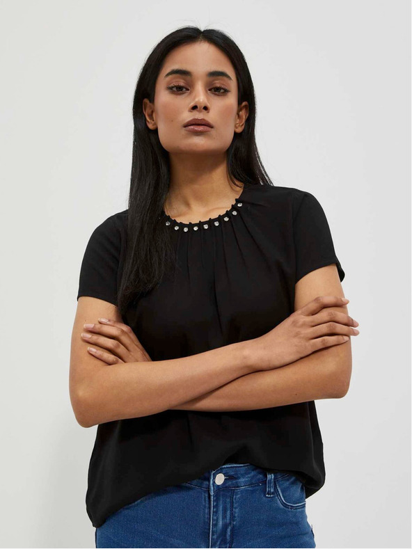 Moodo Crna ženska Moodo bluza