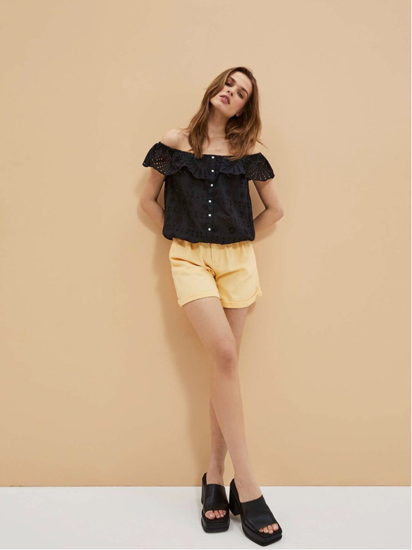 Moodo Crni ženski Moodo top