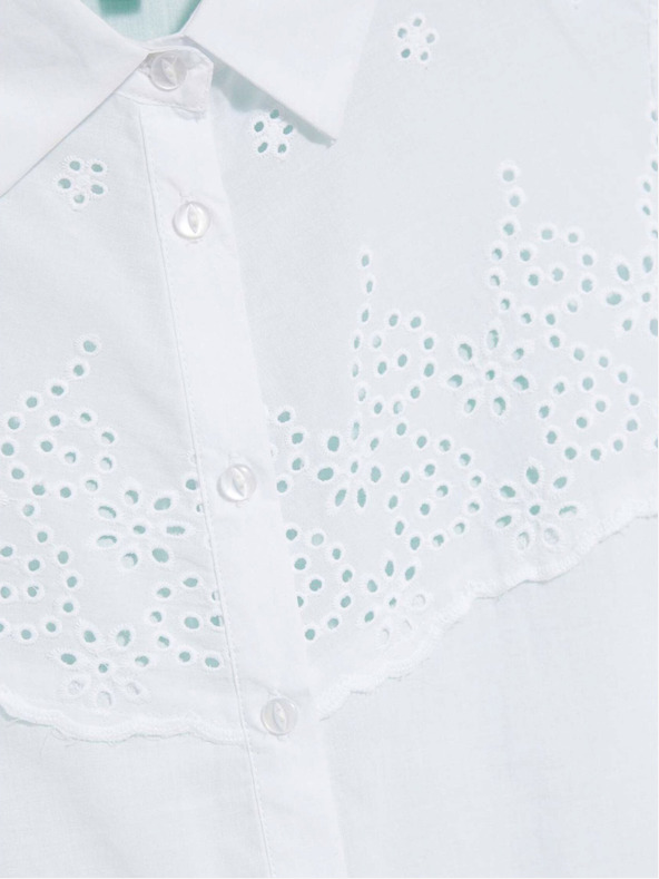 Moodo Bijela ženska Moodo bluza