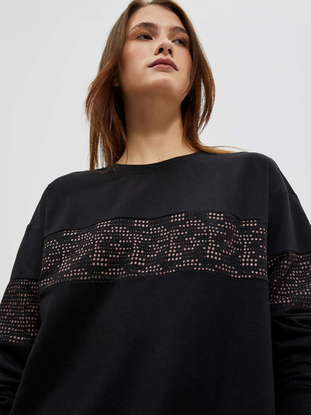 Moodo Crna ženska Moodo majica