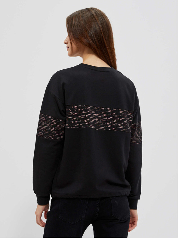 Moodo Crna ženska Moodo majica