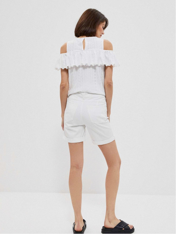 Moodo Bijele Moodo ženske kratke hlače