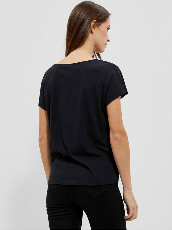 Moodo Crna ženska Moodo majica