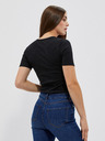 Moodo Crna ženska Moodo majica
