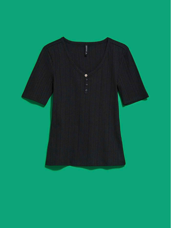 Moodo Crna ženska Moodo majica