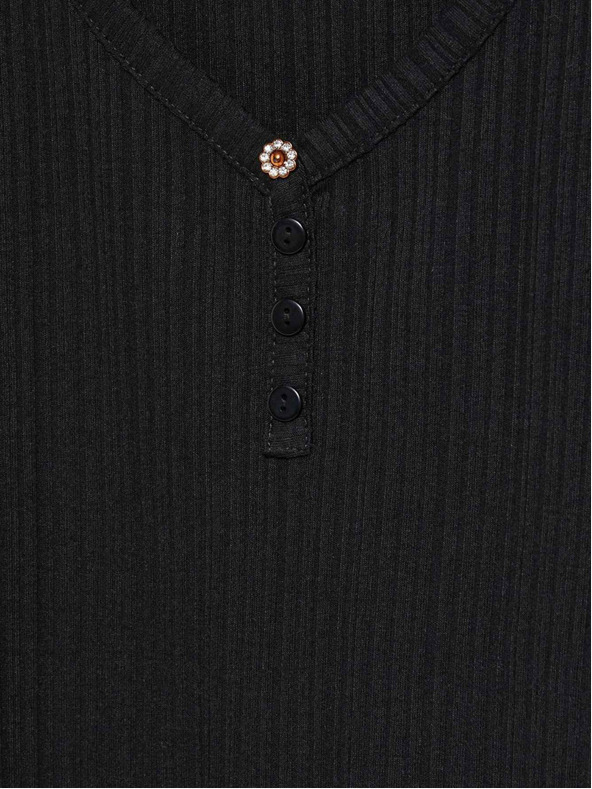 Moodo Crna ženska Moodo majica