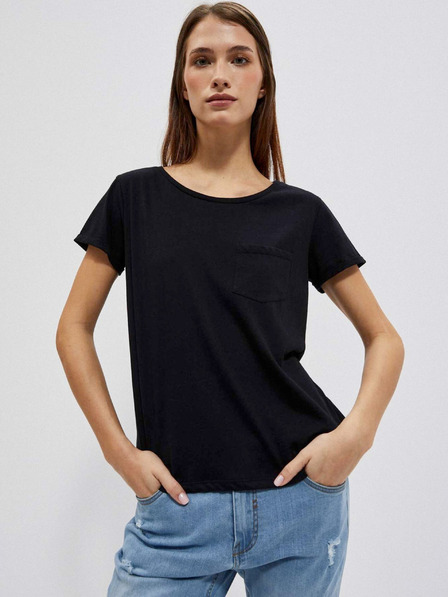 Moodo Crna ženska Moodo majica