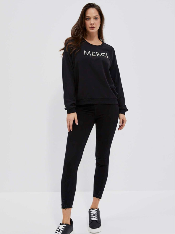 Moodo Crna ženska Moodo majica