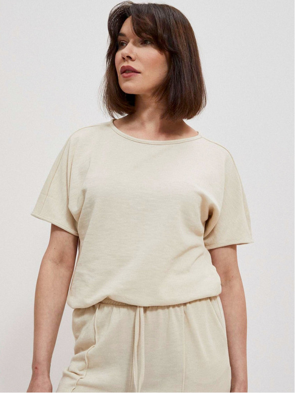 Moodo Moodo bež ženska majica