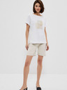Moodo Moodo bež ženske kratke hlače