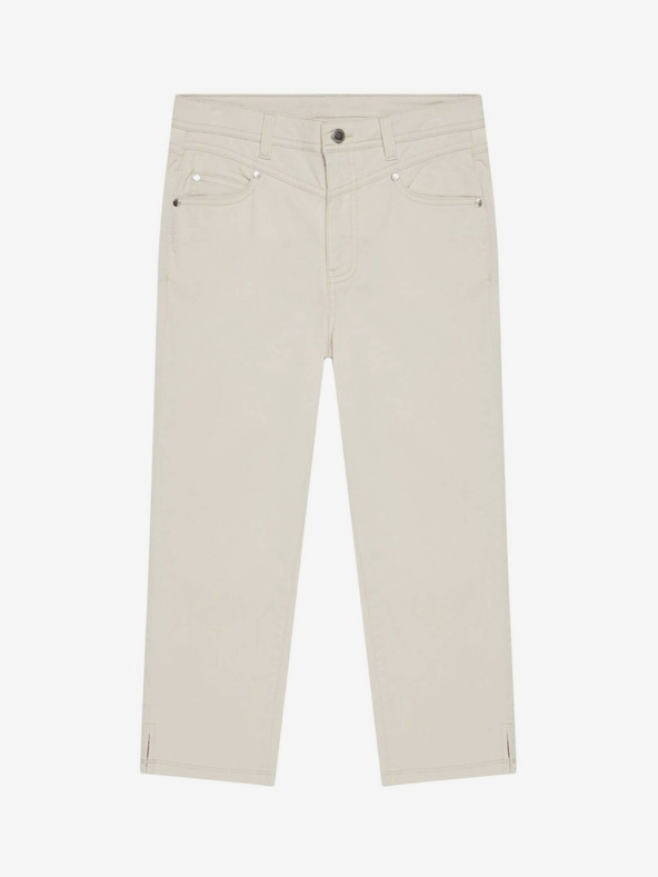 Moodo Moodo bež ženske hlače