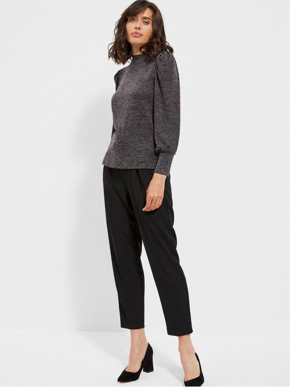 Moodo Moodo sivi ženski džemper