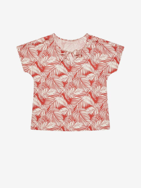 Moodo Bijelo-crvena ženska Moodo bluza s uzorkom