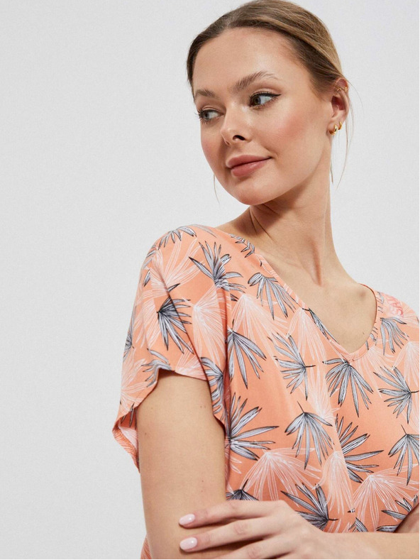 Moodo Narančasta ženska Moodo majica