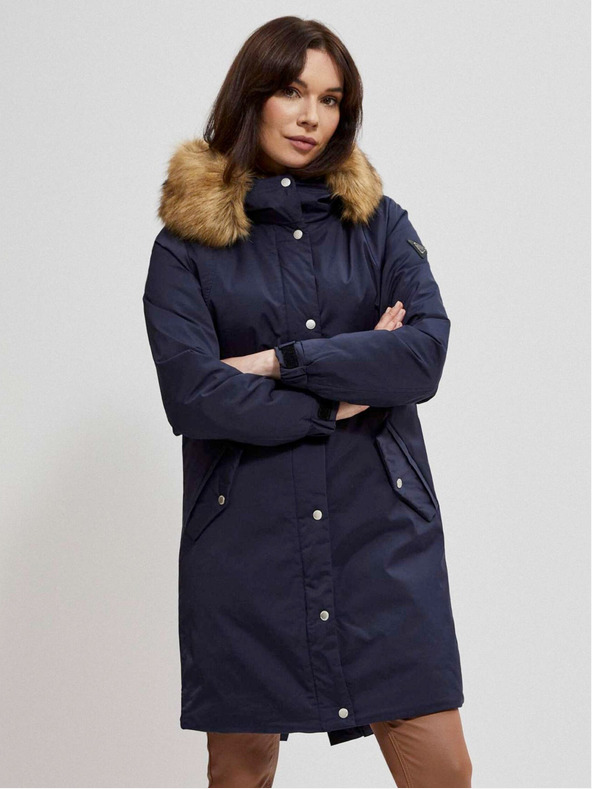 Moodo Moodo tamnoplava ženska parka