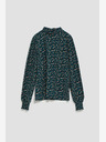 Moodo Moodo ženska zelena bluza s uzorkom