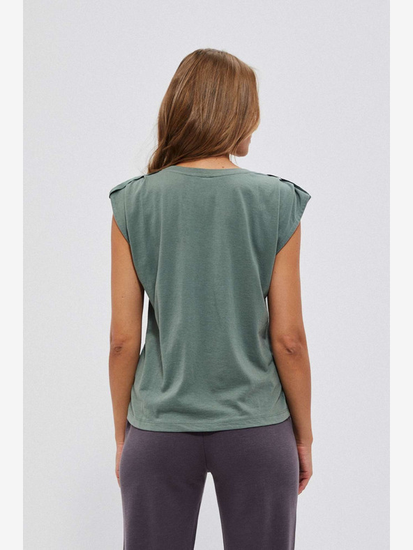 Moodo Zelena ženska majica Moodo