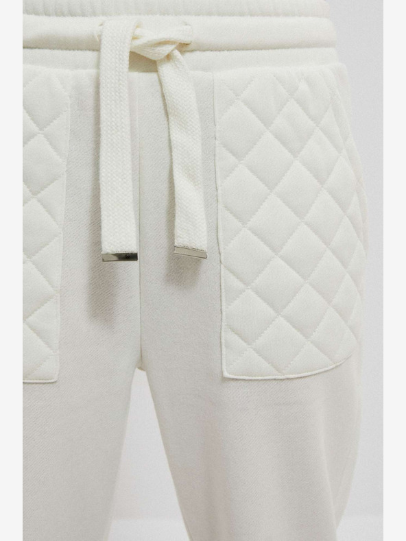 Moodo Bijele ženske trenirke Moodo