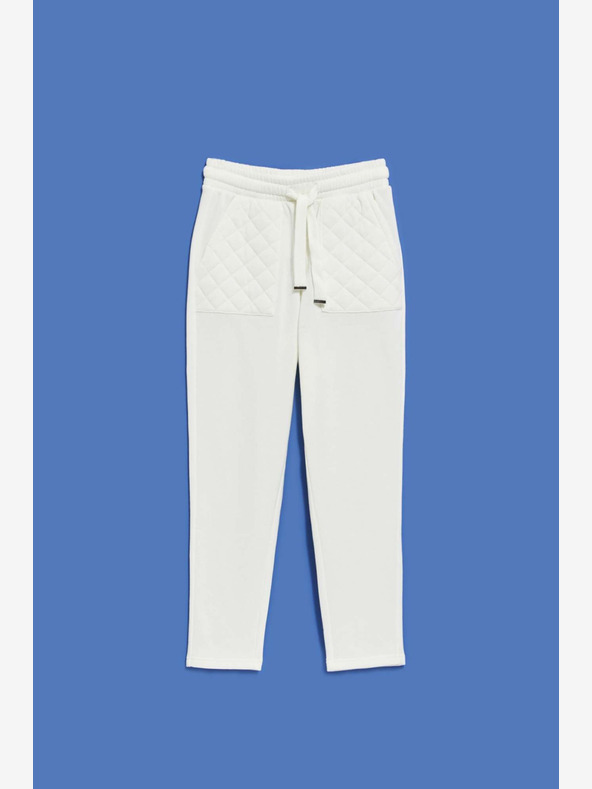 Moodo Bijele ženske trenirke Moodo