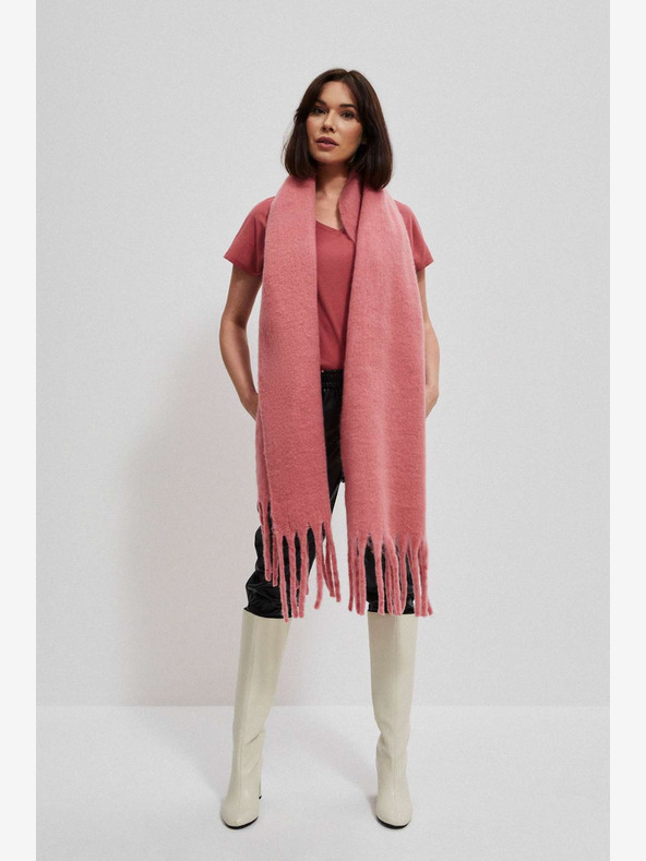 Moodo Moodo roza ženski šal