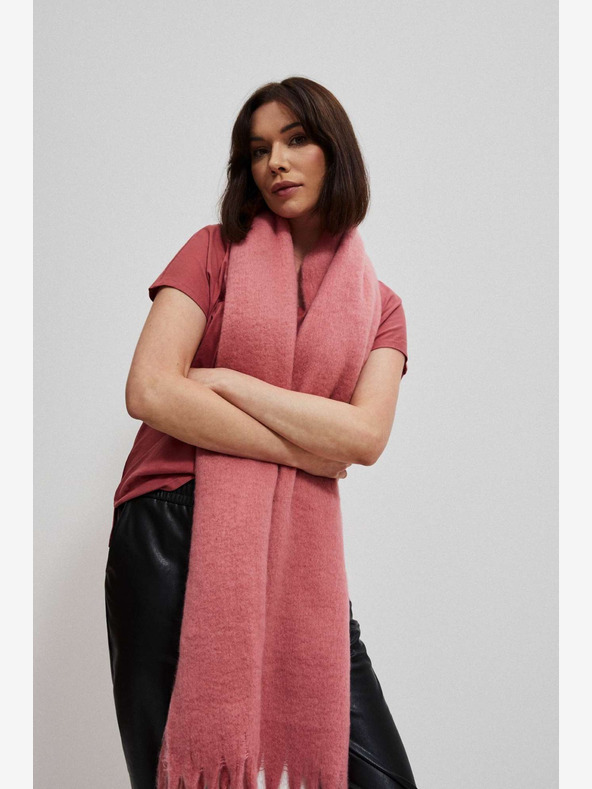 Moodo Moodo roza ženski šal