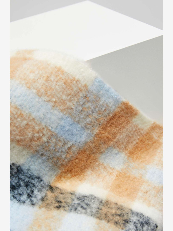 Moodo Narančasto-plava Moodo ženska košulja na kockice