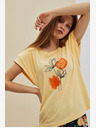 Moodo Žuta majica s Moodo printom