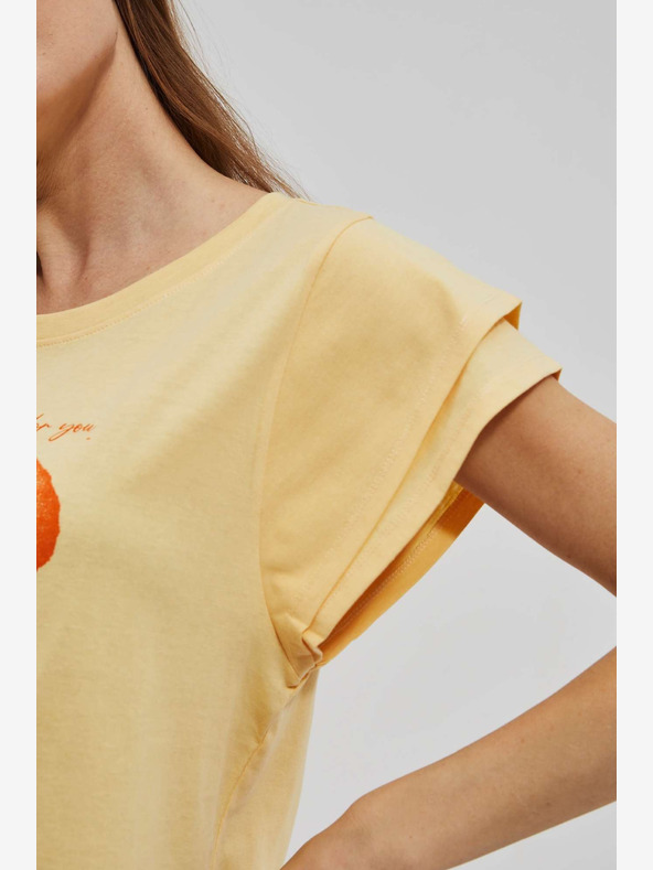 Moodo Žuta majica s Moodo printom