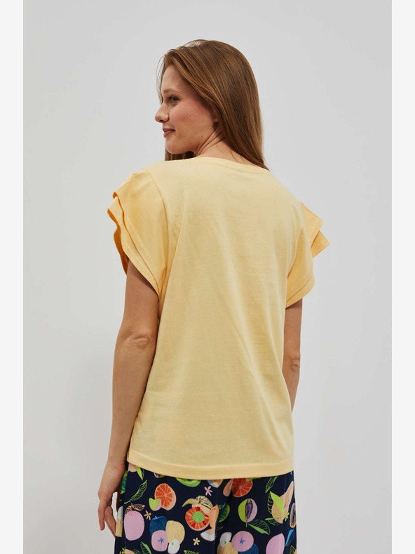 Moodo Žuta majica s Moodo printom