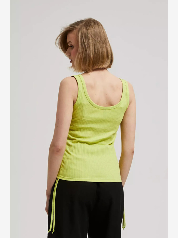 Moodo Svijetlo zelena majica bez rukava Moodo