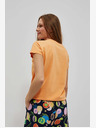 Moodo Narančasta majica s Moodo printom
