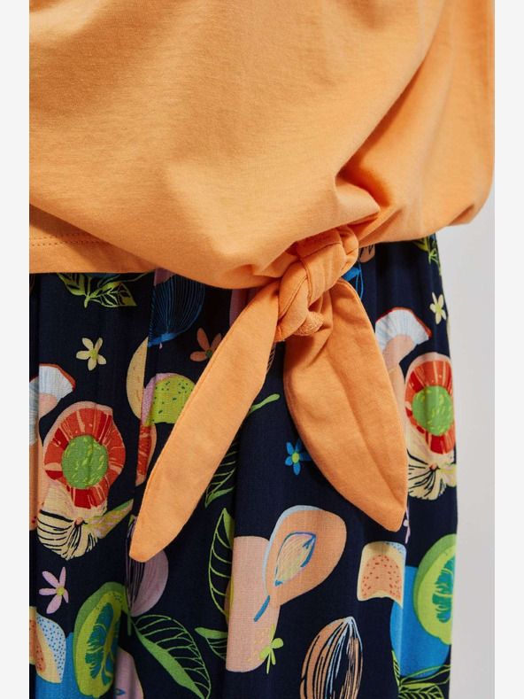 Moodo Narančasta majica s Moodo printom