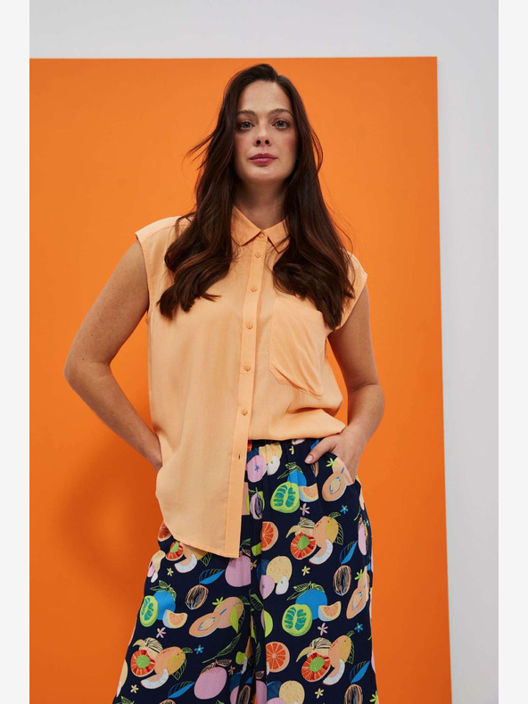 Moodo Moodo narančasta bluza